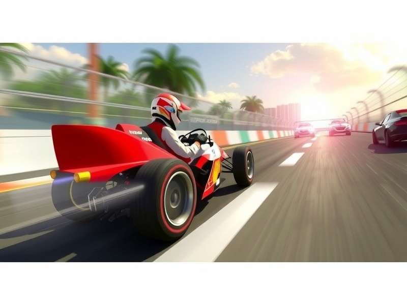 F1 Nitro Champion India racing strategy illustration